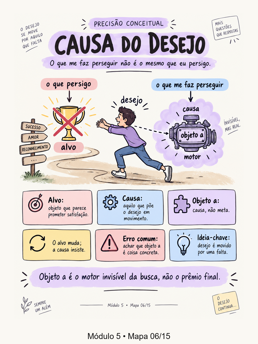 Mapa visual — Objeto a y Deseo